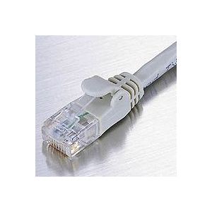 エレコム EU RoHS指令準拠 CAT6対応 LANケーブル 2m/簡易パッケージ仕様(ライトグレー) LD-GP/LG2/RS