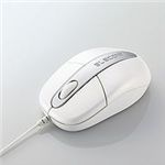 エレコム EU RoHS指令準拠 USB 光学式マウス コンパクトサイズ/簡易パッケージ(ホワイト) M-M1URWH/RS