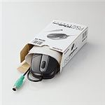 エレコム EU RoHS指令準拠 PS/2 光学式マウス スタンダードサイズ/簡易パッケージ(ブラック) M-M2P2RBK/RS