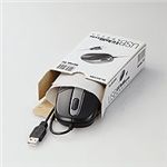 エレコム EU RoHS指令準拠 USB 光学式マウス スタンダードサイズ/簡易パッケージ(ブラック) M-M2URBK/RS