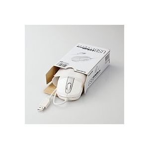 エレコム EU RoHS指令準拠 USB ボール式マウス スタンダードサイズ/簡易パッケージ(ホワイト) M-M2UWH/RS