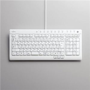 エレコム キーボードカバー デスクトップタイプ/FUJITSU対応 PKB-FMV8