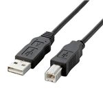 エレコム EU ABタイプ/RoHS指令準拠USBケーブル ABタイプ/2.0m(ブラック) USB2-ECO20