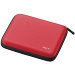 エレコム DICT.電子辞書ケース タッチペン収納/EVAセミハードタイプ (レッド) DJC-003NRD