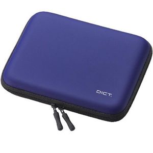 エレコム DICT.電子辞書ケース イヤホン&タッチペン収納/EVAセミハードタイプ (ネイビーブルー) DJC-006BUD
