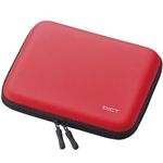 エレコム DICT.電子辞書ケース イヤホン&タッチペン収納/EVAセミハードタイプ (レッド) DJC-006RD