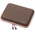 エレコム DICT.fem電子辞書ケース タッチペン収納/EVAセミハードタイプ (ブラウン) DJC-009BR