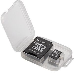 エレコム microSDメモリメモリカード 4GB(変換アダプタ付き) MF-MRSDH04G