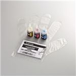 エレコム キヤノン用 詰め替えインク(THC-16Cシリーズ/3色カラー) THC-16CSET5