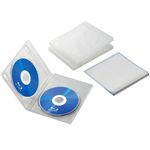 エレコム Blu-rayディスクケース(2枚収納タイプ/3枚セット/クリア) CCD-BLU203CR