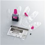 エレコム THE-50KIT専用交換インク 3回詰め替えタイプ(マゼンダ・染料) THE-50M3