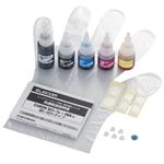 エレコム 詰め替えインク/キヤノン/BCI-7E・9BK対応/5色セット/1回分 THC-MP500SET1