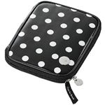 エレコム <DICT.fem>電子辞書ケース/水玉/ブラック DJC-011BK