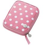 エレコム <DICT.fem>電子辞書ケース/水玉/ピンク DJC-011PN