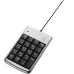 エレコム USBテンキーパッド/シンプル/シルバー TK-TCM002SV