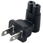 エレコム ノートPC電源プラグ/2pin-2pin/垂直 T-PCAD22V