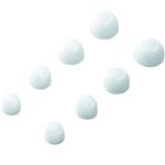 エレコム カナルタイプヘッドセット用 スペアイヤーキャップ/XS・S・M・L×各2 EHP-CAP10