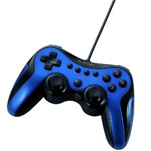 エレコム 12ボタン アナログ/デジタルUSBゲームパッド(ブルー) JC-U2912FBU