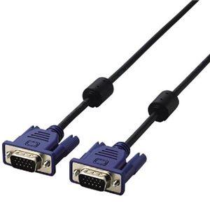 エレコム スリム同軸ディスプレイケーブル 3.0m/D-Sub15pin(ミニ)オス-D-Sub15pin(ミニ)オス CAC-30BK