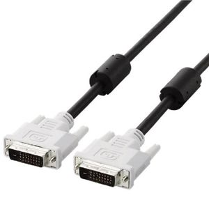 エレコム DVIデュアルリンクケーブル 3.0m/DVI-D24pinオス-DVI-D24pinオス(ブラック) CAC-DVDL30BK