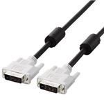 エレコム DVIデュアルリンクケーブル 3.0m/DVI-D24pinオス-DVI-D24pinオス(ブラック) CAC-DVDL30BK