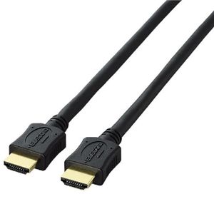 エレコム HIGH SPEED HDMIケーブル 1.0m/HDMIオス-HDMIオス(ブラック) CAC-HD10BK