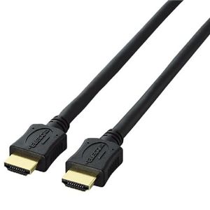 エレコム HIGH SPEED HDMIケーブル 5.0m/HDMIオス-HDMIオス(ブラック) CAC-HD50BK