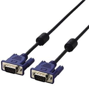 エレコム スリム同軸ディスプレイケーブル 15.0m/D-Sub15pin(ミニ)オス-D-Sub15pin(ミニ)オス CAC-L15BK