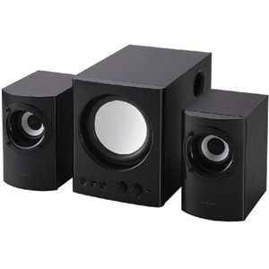 エレコム 2.1chマルチメディアスピーカ(ブラック) MS-131BK