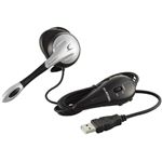 エレコム USBヘッドセット/耳かけタイプ(ブラック) HS-EP02USV