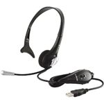 エレコム USBヘッドセット/片耳オーバーヘッド(ブラック) HS-HP05UBK