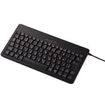 エレコム USB&PS/2 82配列 コンパクトフルキーボード/メンブレン方式(ブラック) TK-FCM006BK
