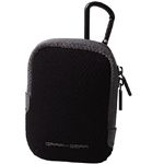 エレコム ストレッチ素材 デジタルカメラケース/Sサイズ「GRAPH GEAR」(ブラック) DGB-048BK