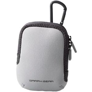 エレコム ストレッチ素材 デジタルカメラケース/Sサイズ「GRAPH GEAR」(グレー) DGB-048GY