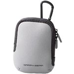 エレコム ストレッチ素材 デジタルカメラケース/Sサイズ「GRAPH GEAR」(グレー) DGB-048GY