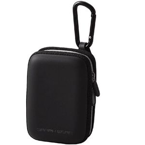 エレコム セミハード デジタルカメラケース「GRAPH GEAR」(ブラック) DGB-046BK