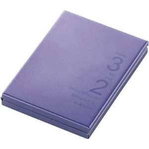 エレコム SD/microSD用メモリカードケース/アルミタイプ(ブルーバード) CMC-SDCALPU