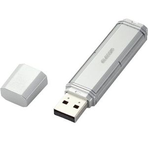 エレコム USBフラッシュ/NU 2nd/4GB/PASSセキュリティ機能付/シルバー MF-NU2A04GSV