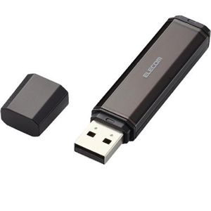エレコム USBフラッシュ/NU 2nd/4GB/PASSセキュリティ機能付/ブラック MF-NU2A08GBK