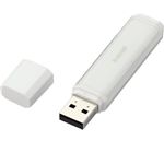 エレコム USBフラッシュ/NU 2nd/8GB/PASSセキュリティ機能付/ホワイト MF-NU2A08GWH