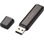エレコム USBフラッシュ/NU 2nd/1GB/PASSセキュリティ機能付/ブラック MF-NU2A16GBK