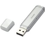 エレコム USBフラッシュ/NU 2nd/16GB/PASSセキュリティ機能付/シルバー MF-NU2A16GSV