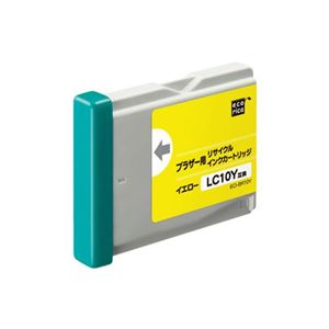 エレコム エコリカ/リサイクルインクカートリッジ/ブラザー ECI-BR10Y