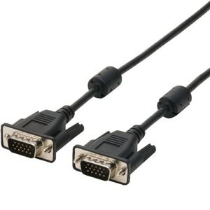 エレコム ノートPC向けプロジェクタ用スリム同軸ディスプレイケーブル 1.5m(ブラック) CAC-PN15BK