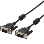 エレコム ノートPC向けプロジェクタ用スリム同軸ディスプレイケーブル 15.0m(ブラック) CAC-PNL15BK