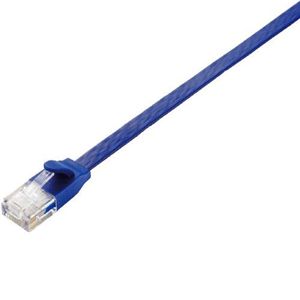 エレコム CAT6A準拠 GigabitフラットLANケーブル 2m(ブルー) LD-GFA/BM2