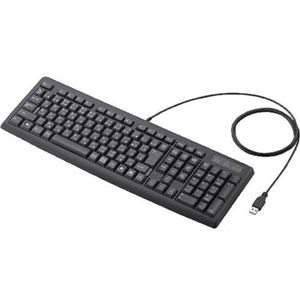 エレコム USB接続 スタンダードフルキーボード TK-FCM007BK