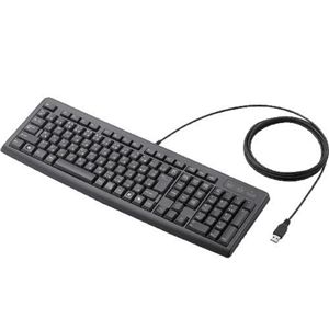 エレコム USB接続 3mロングケーブルフルキーボード TK-FCM009BK