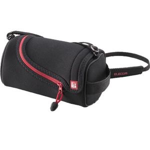 エレコム デジタルビデオカメラケース ショルダータイプ/Lサイズ(ブラック) DVB-011BK