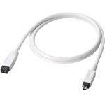 エレコム IEEE1394b/FireWireケーブル 9pin-4pin/1.0m IE-941WH
